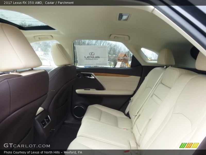 Caviar / Parchment 2017 Lexus RX 350 AWD