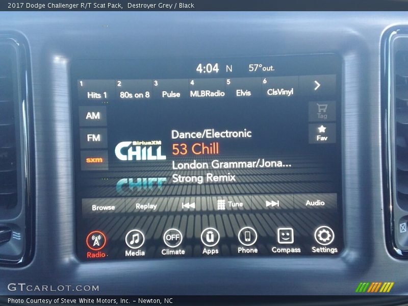 Audio System of 2017 Challenger R/T Scat Pack