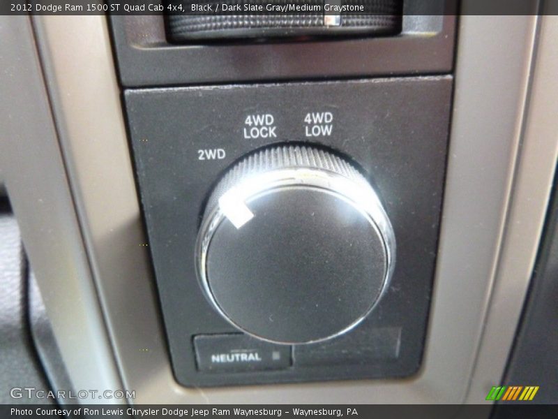 Black / Dark Slate Gray/Medium Graystone 2012 Dodge Ram 1500 ST Quad Cab 4x4