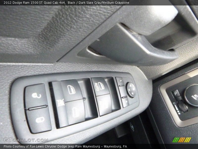 Black / Dark Slate Gray/Medium Graystone 2012 Dodge Ram 1500 ST Quad Cab 4x4