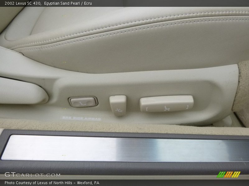 Egyptian Sand Pearl / Ecru 2002 Lexus SC 430