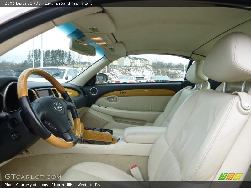 Egyptian Sand Pearl / Ecru 2002 Lexus SC 430