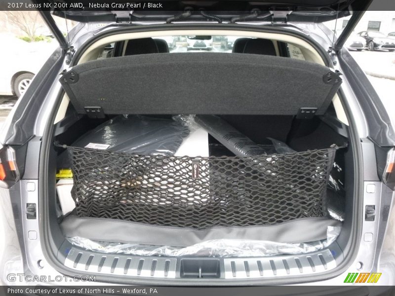 Nebula Gray Pearl / Black 2017 Lexus NX 200t AWD