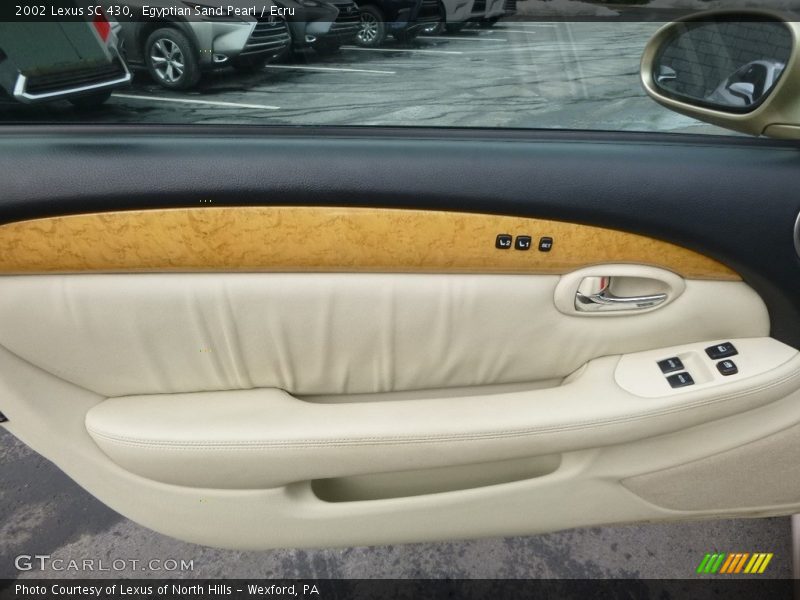 Egyptian Sand Pearl / Ecru 2002 Lexus SC 430