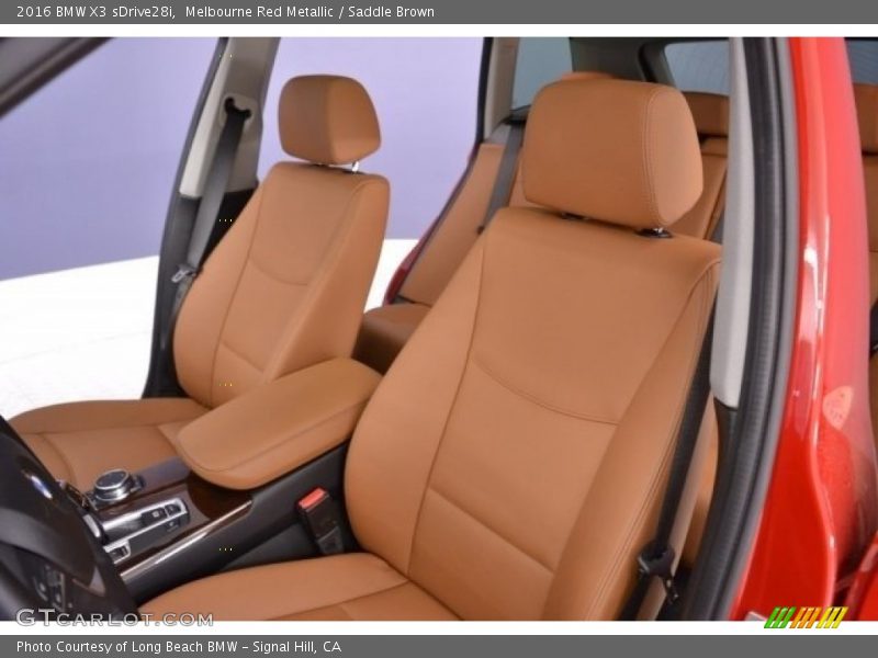 Melbourne Red Metallic / Saddle Brown 2016 BMW X3 sDrive28i