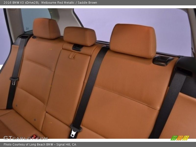 Melbourne Red Metallic / Saddle Brown 2016 BMW X3 sDrive28i