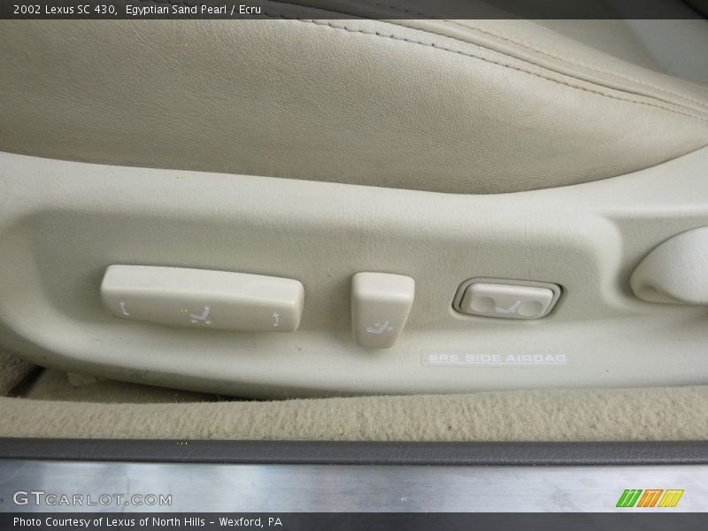 Egyptian Sand Pearl / Ecru 2002 Lexus SC 430