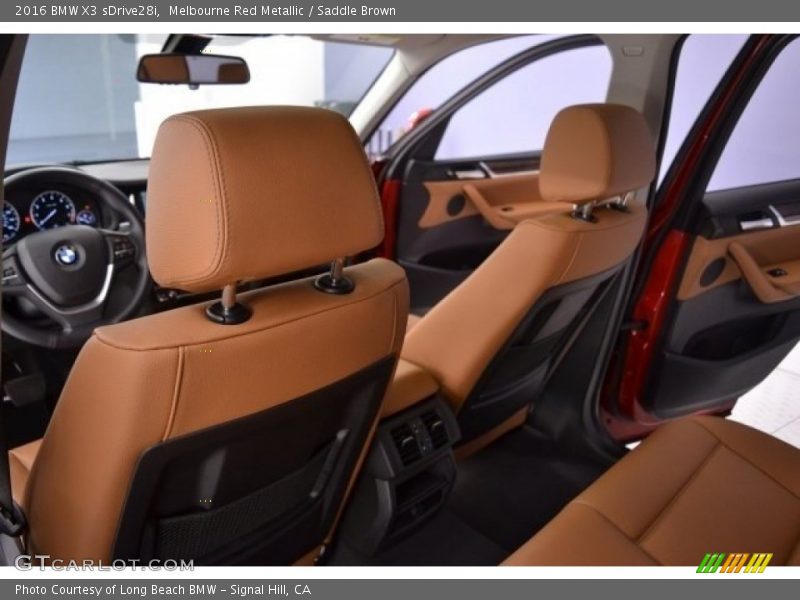 Melbourne Red Metallic / Saddle Brown 2016 BMW X3 sDrive28i