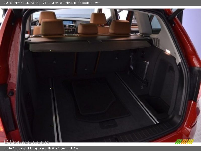 Melbourne Red Metallic / Saddle Brown 2016 BMW X3 sDrive28i