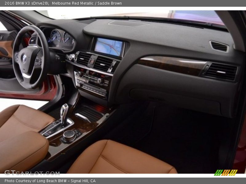 Melbourne Red Metallic / Saddle Brown 2016 BMW X3 sDrive28i