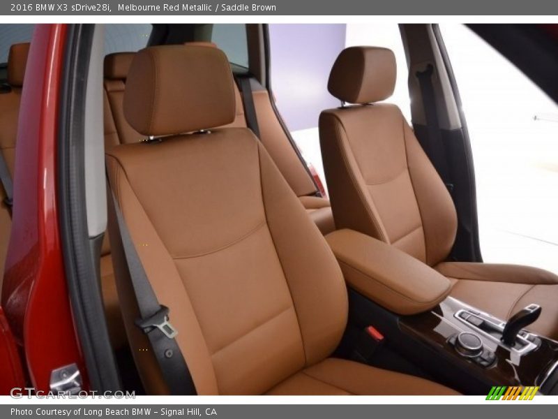 Melbourne Red Metallic / Saddle Brown 2016 BMW X3 sDrive28i