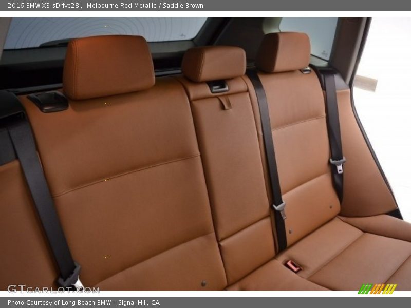 Melbourne Red Metallic / Saddle Brown 2016 BMW X3 sDrive28i