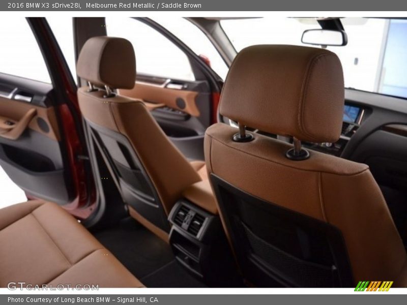 Melbourne Red Metallic / Saddle Brown 2016 BMW X3 sDrive28i