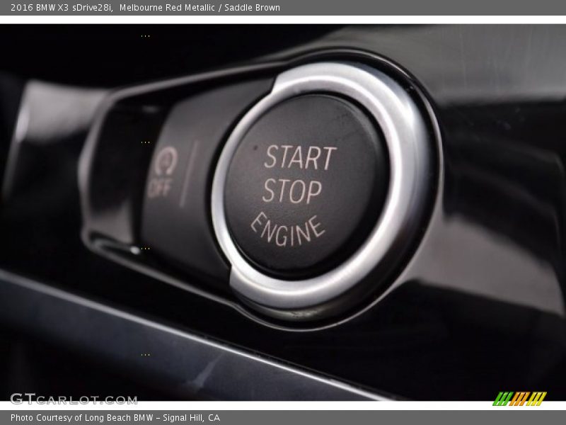 Melbourne Red Metallic / Saddle Brown 2016 BMW X3 sDrive28i