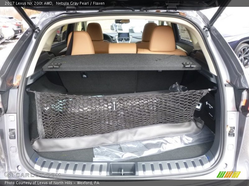 Nebula Gray Pearl / Flaxen 2017 Lexus NX 200t AWD