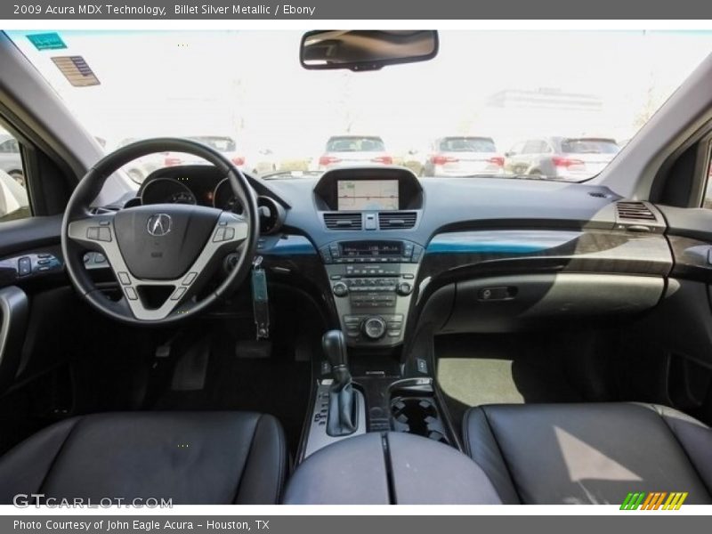 Billet Silver Metallic / Ebony 2009 Acura MDX Technology
