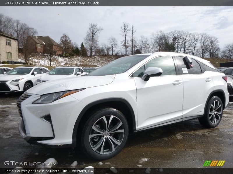 Front 3/4 View of 2017 RX 450h AWD