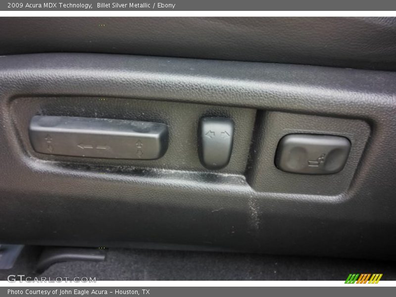 Billet Silver Metallic / Ebony 2009 Acura MDX Technology