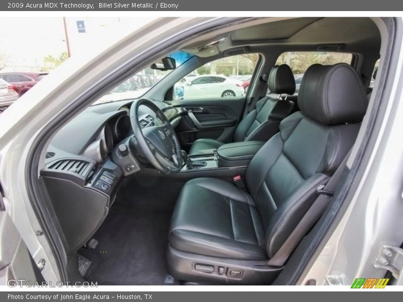 Billet Silver Metallic / Ebony 2009 Acura MDX Technology