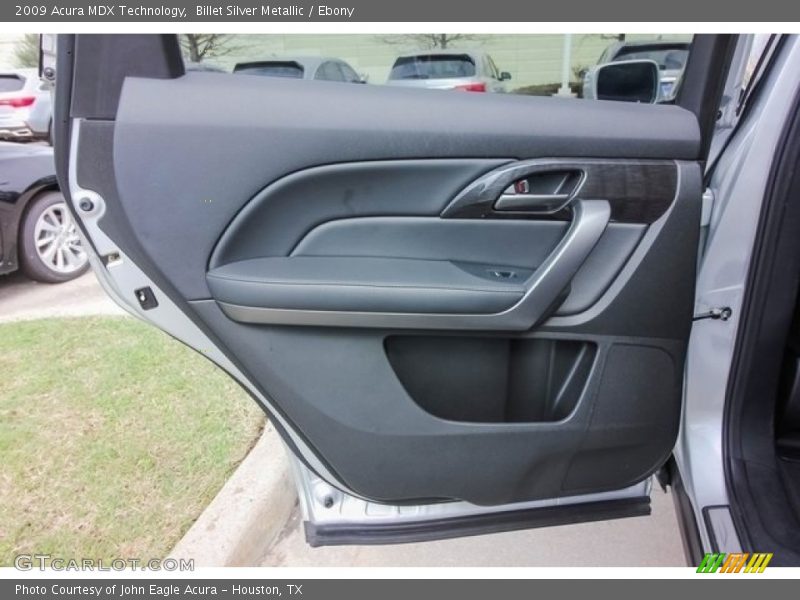 Billet Silver Metallic / Ebony 2009 Acura MDX Technology