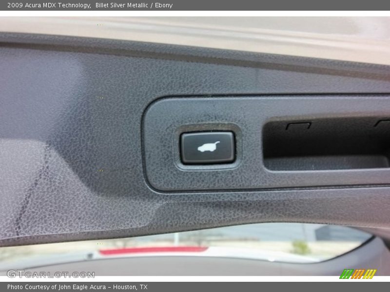 Billet Silver Metallic / Ebony 2009 Acura MDX Technology