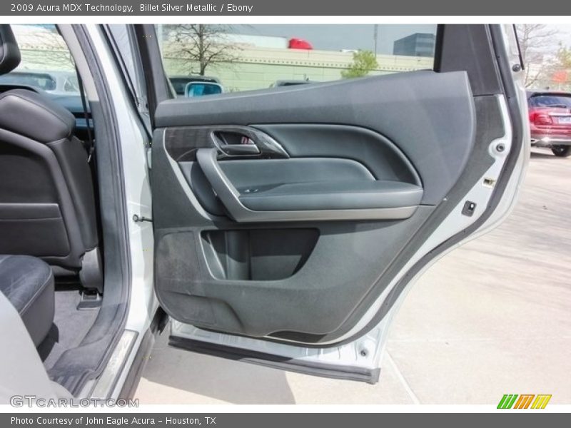 Billet Silver Metallic / Ebony 2009 Acura MDX Technology