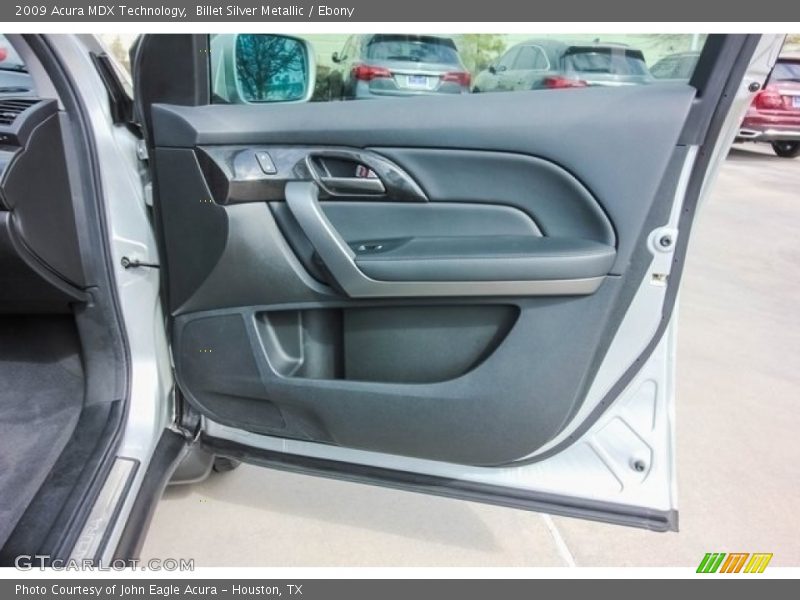 Billet Silver Metallic / Ebony 2009 Acura MDX Technology