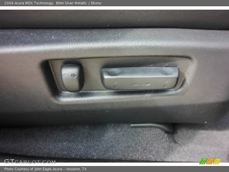 Billet Silver Metallic / Ebony 2009 Acura MDX Technology