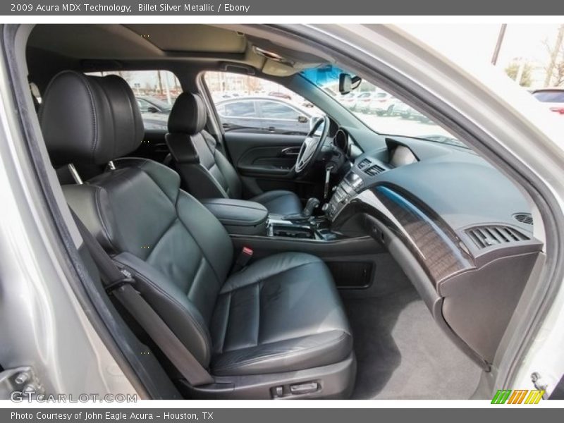 Billet Silver Metallic / Ebony 2009 Acura MDX Technology