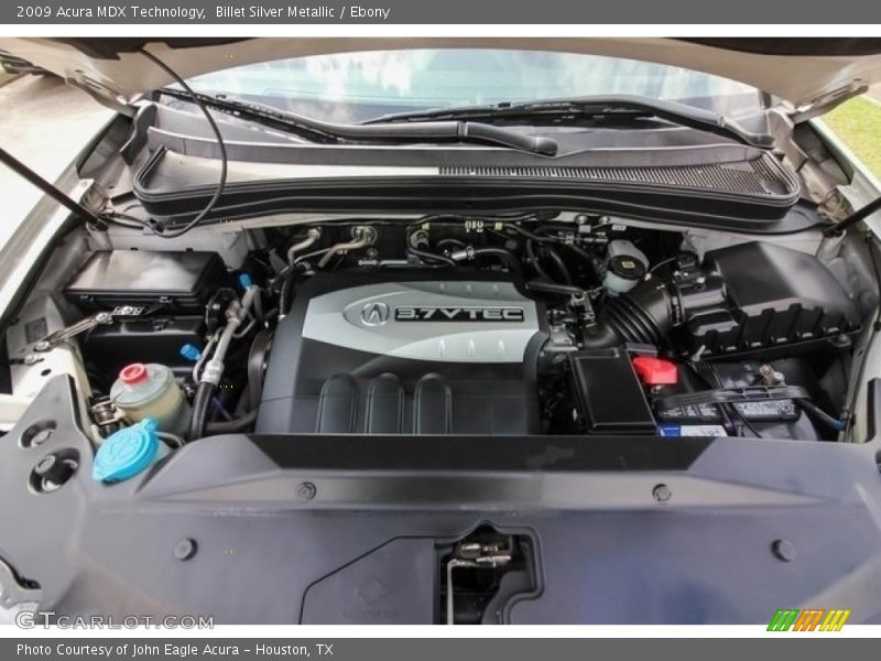 Billet Silver Metallic / Ebony 2009 Acura MDX Technology