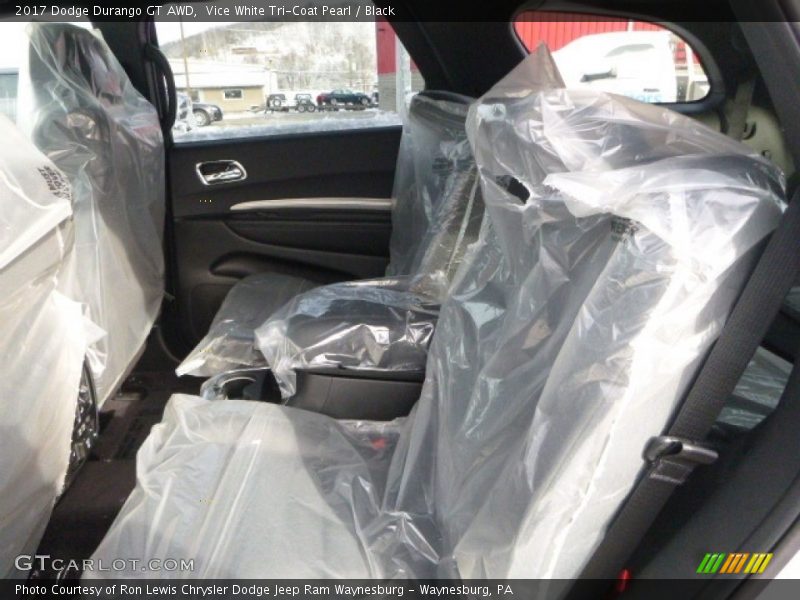 Vice White Tri-Coat Pearl / Black 2017 Dodge Durango GT AWD