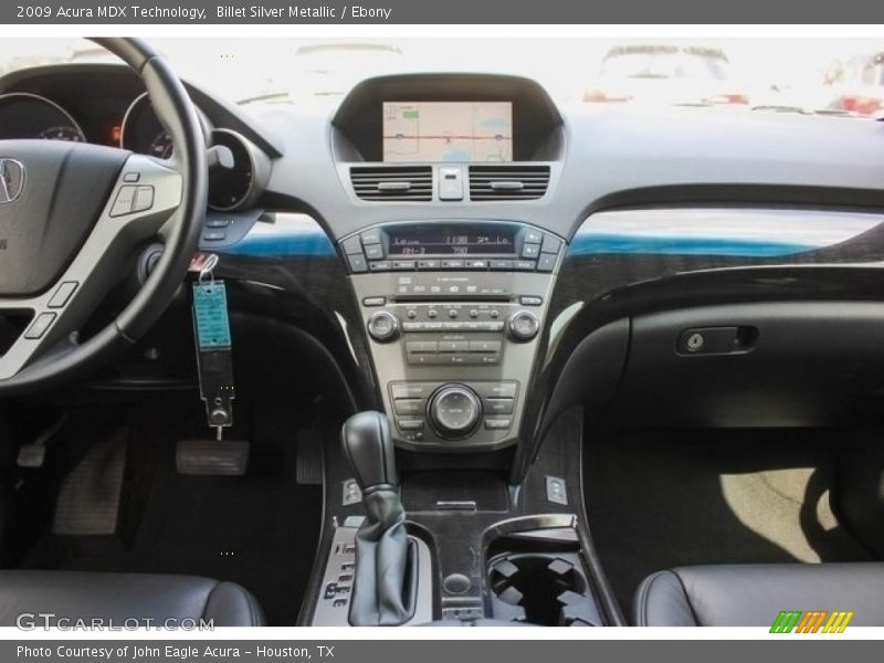 Billet Silver Metallic / Ebony 2009 Acura MDX Technology