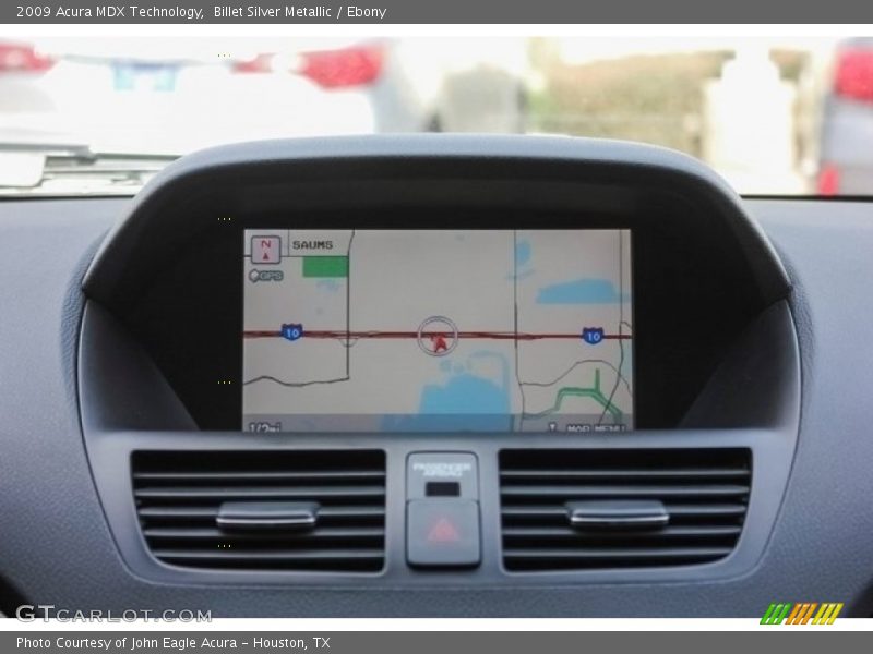 Billet Silver Metallic / Ebony 2009 Acura MDX Technology