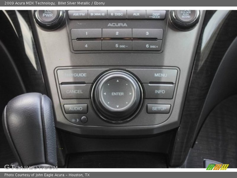 Billet Silver Metallic / Ebony 2009 Acura MDX Technology