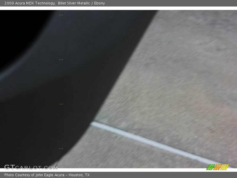 Billet Silver Metallic / Ebony 2009 Acura MDX Technology