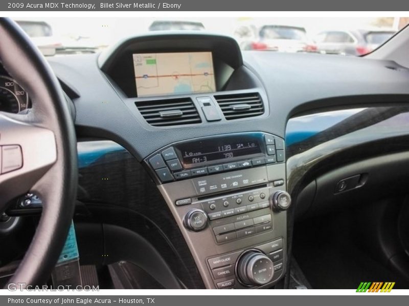 Billet Silver Metallic / Ebony 2009 Acura MDX Technology