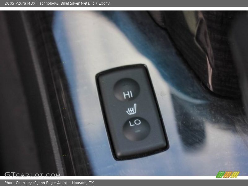 Billet Silver Metallic / Ebony 2009 Acura MDX Technology
