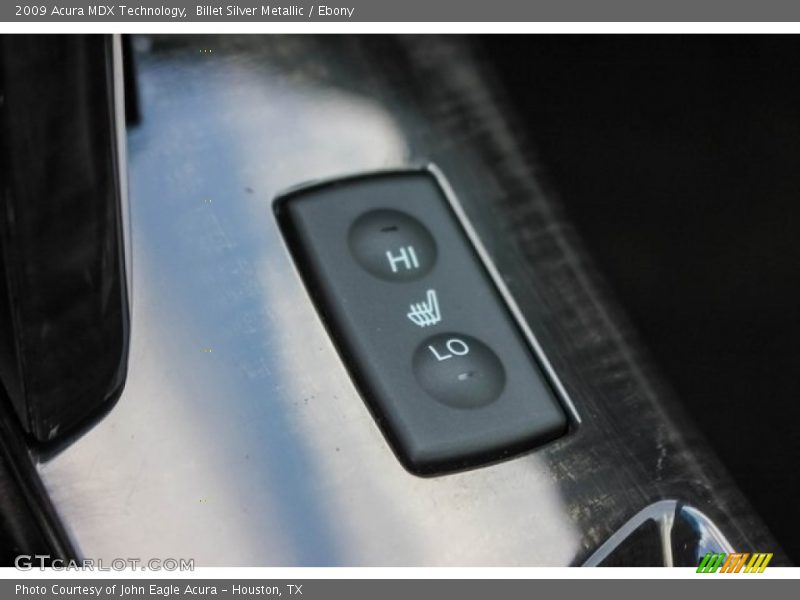 Billet Silver Metallic / Ebony 2009 Acura MDX Technology