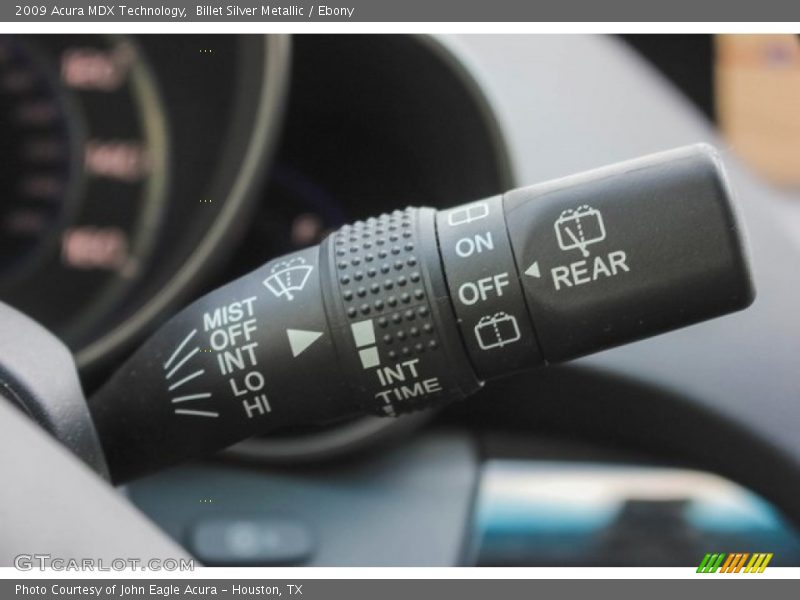 Billet Silver Metallic / Ebony 2009 Acura MDX Technology
