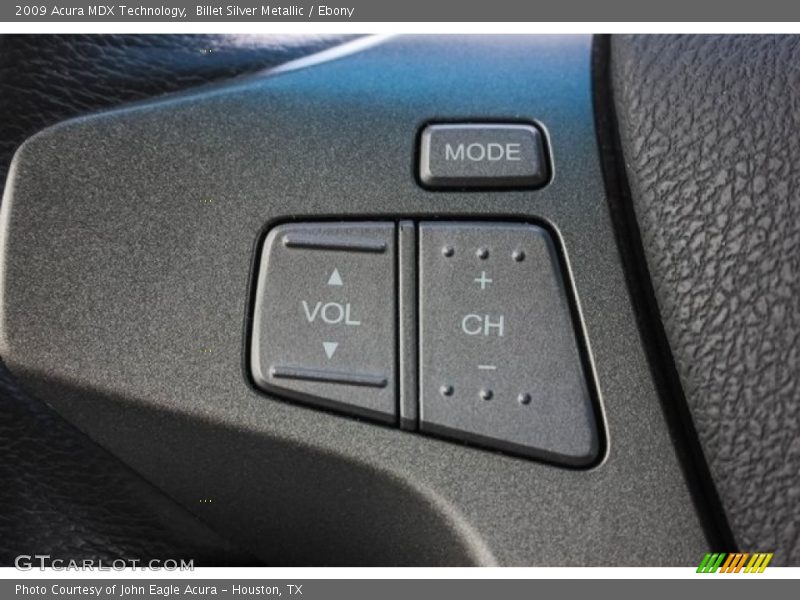 Billet Silver Metallic / Ebony 2009 Acura MDX Technology