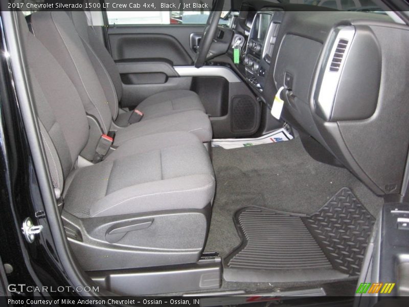 Black / Jet Black 2017 Chevrolet Silverado 1500 LT Crew Cab 4x4