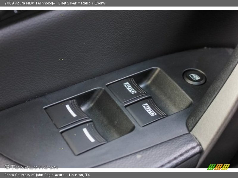 Billet Silver Metallic / Ebony 2009 Acura MDX Technology