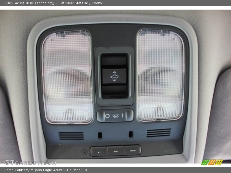 Billet Silver Metallic / Ebony 2009 Acura MDX Technology