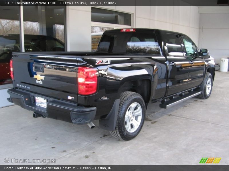 Black / Jet Black 2017 Chevrolet Silverado 1500 LT Crew Cab 4x4