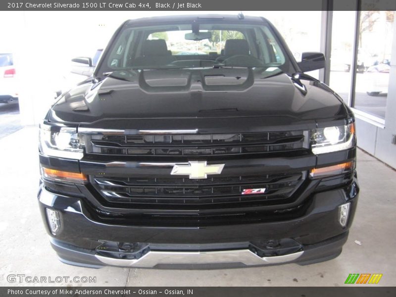 Black / Jet Black 2017 Chevrolet Silverado 1500 LT Crew Cab 4x4