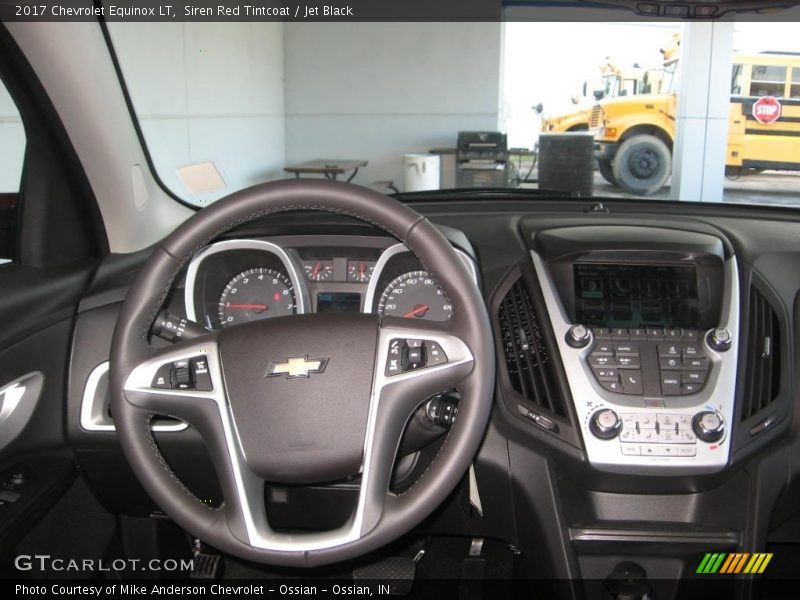 Siren Red Tintcoat / Jet Black 2017 Chevrolet Equinox LT