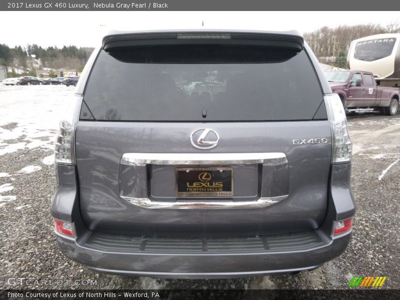 Nebula Gray Pearl / Black 2017 Lexus GX 460 Luxury
