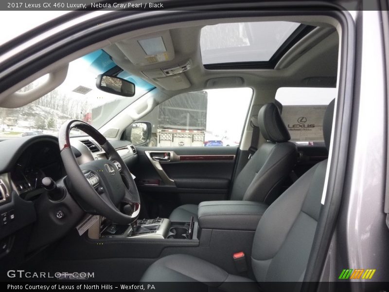 Front Seat of 2017 GX 460 Luxury