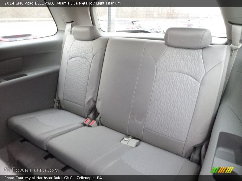 Atlantis Blue Metallic / Light Titanium 2014 GMC Acadia SLE AWD