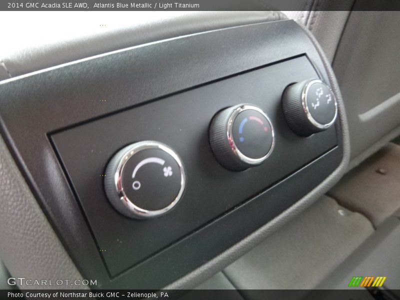 Atlantis Blue Metallic / Light Titanium 2014 GMC Acadia SLE AWD